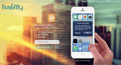 Desktop Screenshot of fiveandfifty.com